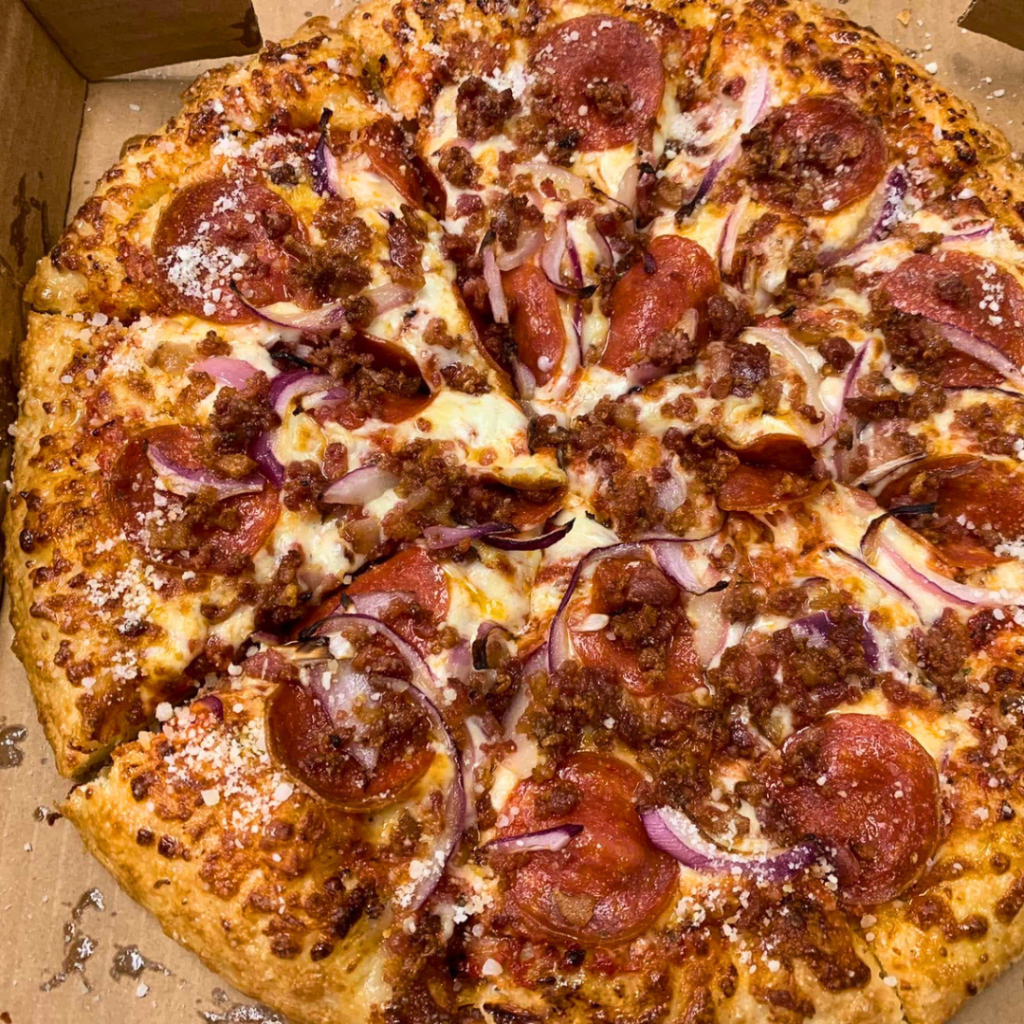 3 topping pizza